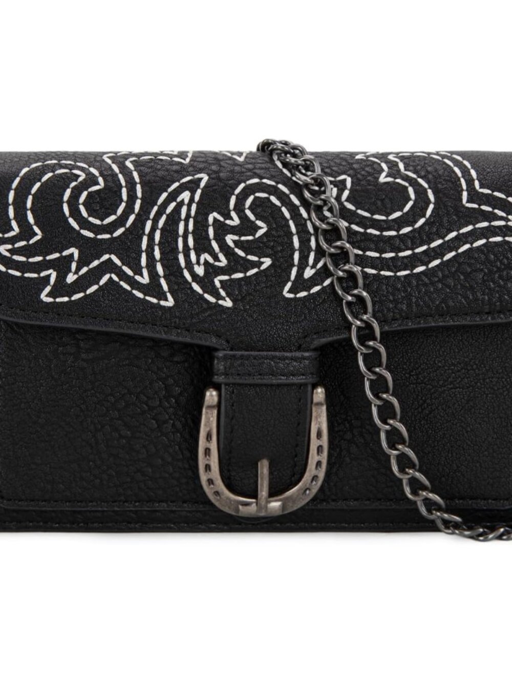 Small Crossbody Purse with Chain Strap Western Designer Clutch and Handbags for